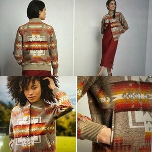 Pendleton Wool Bomber Jacket Size S
